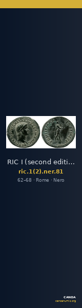 RIC I (second edition) Nero 81 — CANOA