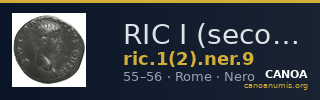 RIC I (second edition) Nero 9 — CANOA