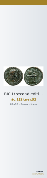 RIC I (second edition) Nero 92 — CANOA
