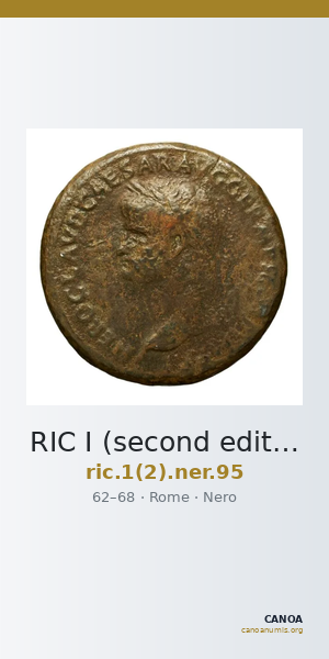 RIC I (second edition) Nero 95 — CANOA