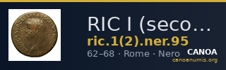 RIC I (second edition) Nero 95 — CANOA