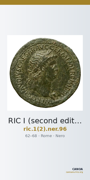 RIC I (second edition) Nero 96 — CANOA