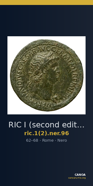 RIC I (second edition) Nero 96 — CANOA