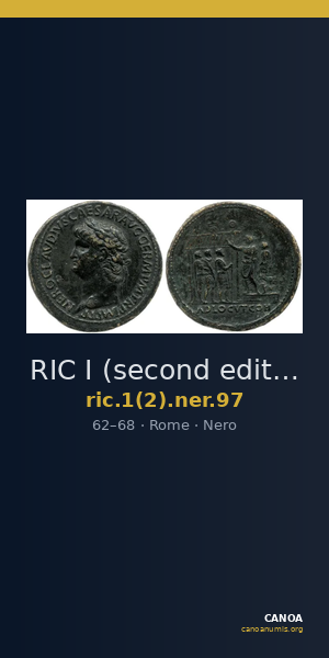 RIC I (second edition) Nero 97 — CANOA