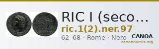 RIC I (second edition) Nero 97 — CANOA