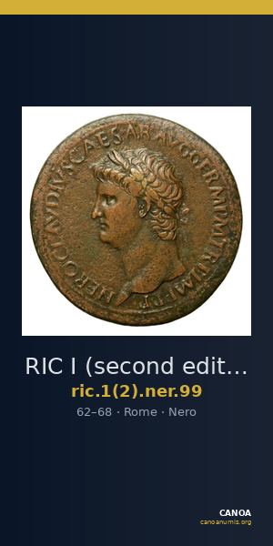 RIC I (second edition) Nero 99 — CANOA