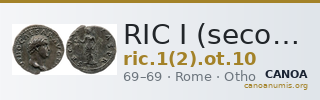 RIC I (second edition) Otho 10 — CANOA