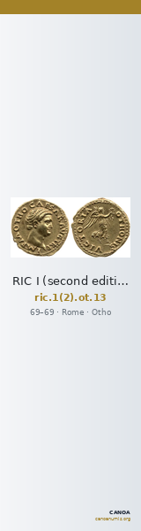RIC I (second edition) Otho 13 — CANOA