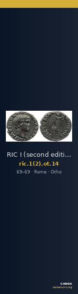 RIC I (second edition) Otho 14 — CANOA