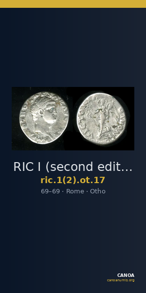 RIC I (second edition) Otho 17 — CANOA