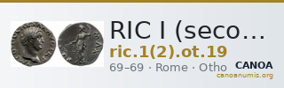 RIC I (second edition) Otho 19 — CANOA