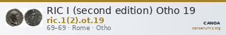 RIC I (second edition) Otho 19 — CANOA