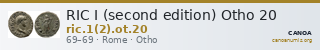 RIC I (second edition) Otho 20 — CANOA