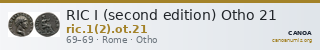 RIC I (second edition) Otho 21 — CANOA