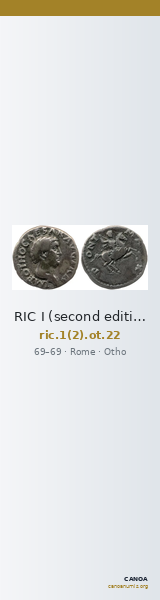 RIC I (second edition) Otho 22 — CANOA