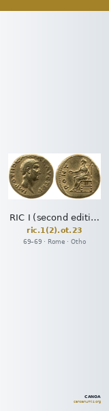 RIC I (second edition) Otho 23 — CANOA