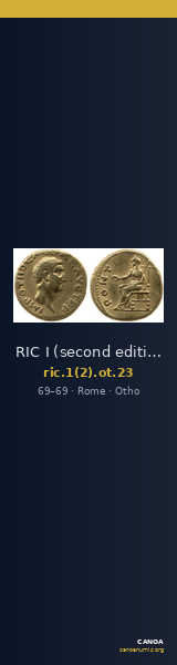 RIC I (second edition) Otho 23 — CANOA
