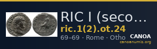 RIC I (second edition) Otho 24 — CANOA
