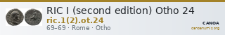 RIC I (second edition) Otho 24 — CANOA