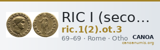 RIC I (second edition) Otho 3 — CANOA