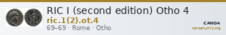 RIC I (second edition) Otho 4 — CANOA