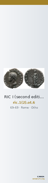 RIC I (second edition) Otho 6 — CANOA