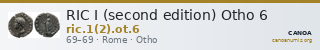 RIC I (second edition) Otho 6 — CANOA