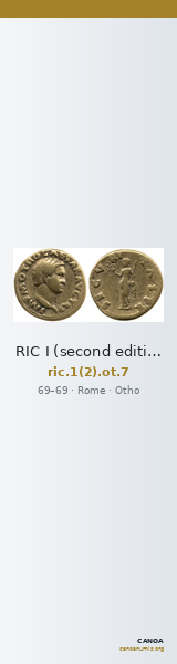RIC I (second edition) Otho 7 — CANOA