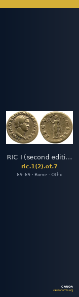 RIC I (second edition) Otho 7 — CANOA