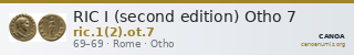 RIC I (second edition) Otho 7 — CANOA