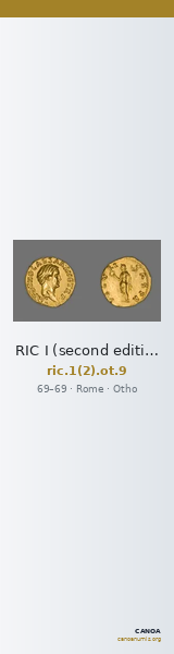 RIC I (second edition) Otho 9 — CANOA
