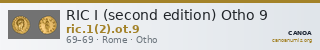RIC I (second edition) Otho 9 — CANOA
