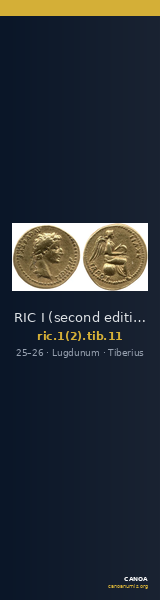 RIC I (second edition) Tiberius 11 — CANOA