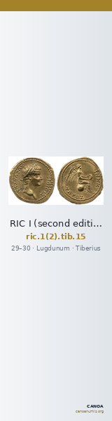 RIC I (second edition) Tiberius 15 — CANOA