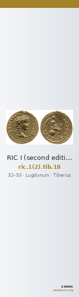 RIC I (second edition) Tiberius 18 — CANOA