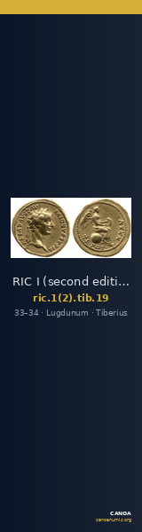 RIC I (second edition) Tiberius 19 — CANOA