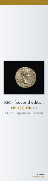 RIC I (second edition) Tiberius 23 — CANOA