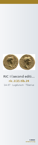 RIC I (second edition) Tiberius 24 — CANOA