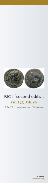 RIC I (second edition) Tiberius 26 — CANOA