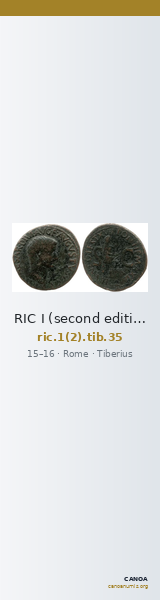 RIC I (second edition) Tiberius 35 — CANOA