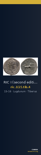 RIC I (second edition) Tiberius 4 — CANOA