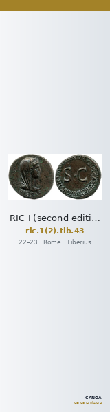 RIC I (second edition) Tiberius 43 — CANOA