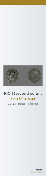 RIC I (second edition) Tiberius 44 — CANOA