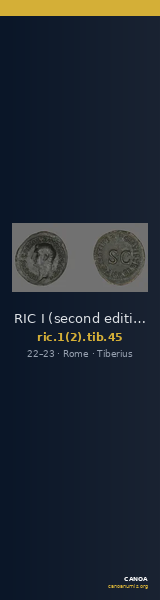 RIC I (second edition) Tiberius 45 — CANOA