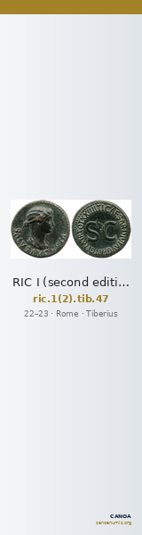 RIC I (second edition) Tiberius 47 — CANOA