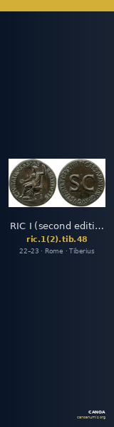 RIC I (second edition) Tiberius 48 — CANOA