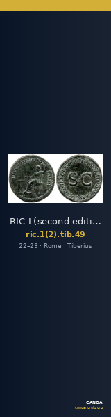 RIC I (second edition) Tiberius 49 — CANOA