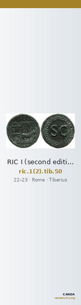 RIC I (second edition) Tiberius 50 — CANOA