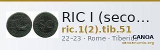 RIC I (second edition) Tiberius 51 — CANOA