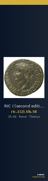 RIC I (second edition) Tiberius 58 — CANOA